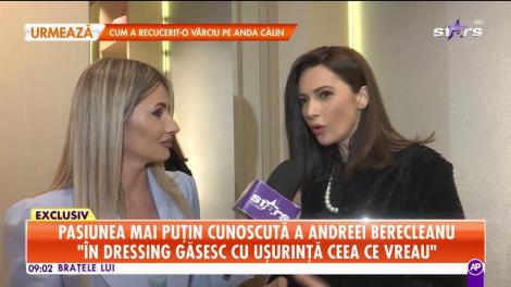 Pasiunea mai cunoscută a Andreei Berecleanu