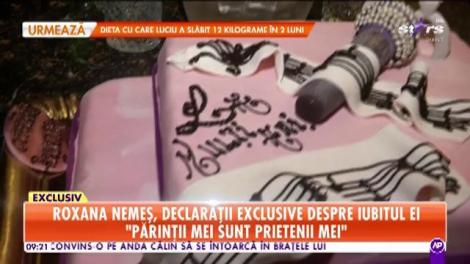 Roxana Nemeș, declarații exclusive despre iubitul ei: Este alături de mine permanent