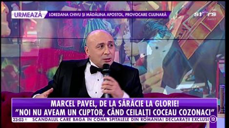Marcel Pavel, de la sărăcie la glorie. Artistul a fost prins la furat, înainte de Paşte