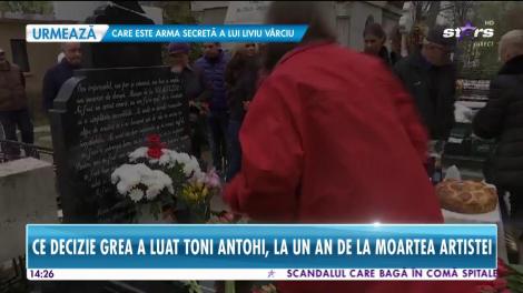 Ce decizie grea a luat Toni Antohi, la un an de la moartea Ionelei Prodan
