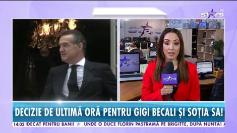 Decizie de ultimă oră pentru Gigi Becali și soția sa. Ce veste a primit omul de afaceri