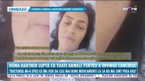Rona Hartner luptă pentru a învinge cancerul! "Încep tratamentul cu citostatice. Mă rog la Dumnezeu"
