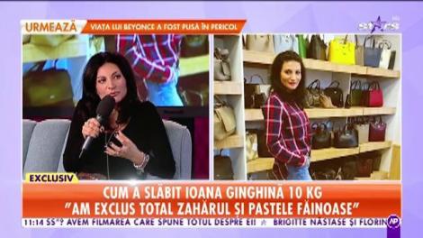 Transformare incredibilă! Ioana Ginghină a slăbit 10 kilograme într-o lună: Am exclus total zahărul și pastele făinoase