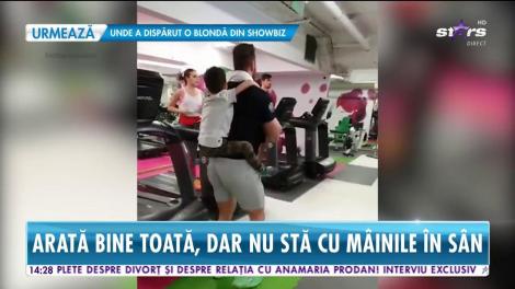 Anna Lesko, antrenament alături de fiul ei