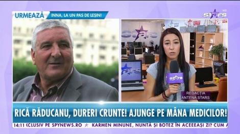 Rică Răducanu, dureri crunte! Are probleme de sănătate tot mai mari