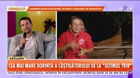 Ce planuri are Mircea Zamfir, câştigătorul de la Ultimul Trib, cu premiul de 100 de mii de euro