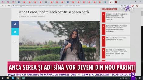 Anca Serea este însărcinată pentru a şasea oară: Mereu am spus că ne mai dorim un copilaș și iată că minunea s-a întâmplat