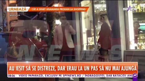 Andreea Bănică și soțul ei au fost surprinși într-o goană nebună pe străzile Capitalei