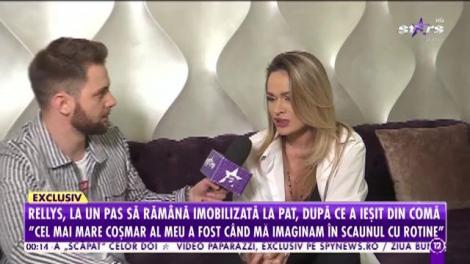 Rellys Tonu, la un pas să rămână imobilizată la pat! "La 17 ani am avut un accident grav. Am fost în comă!"