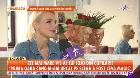 Care este cel mai mare vis al lui Jojo din copilărie: Îmi doream să ajung om de televiziune