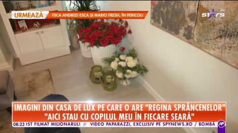 Imagini de casa de lux a Reginei Sprâncenelor: Elena Copăceanu: Nu îmi petrec foarte mult timp în dormitor