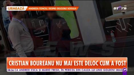 Cristian Boureanu nu mai este deloc cine a fost. Afaceristul a fost surprins în timp ce sta de vorbă cu un cerșetor