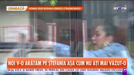 Libelula lui Speak, Cristina Ştefania, surprinsă într-o ipostază rară