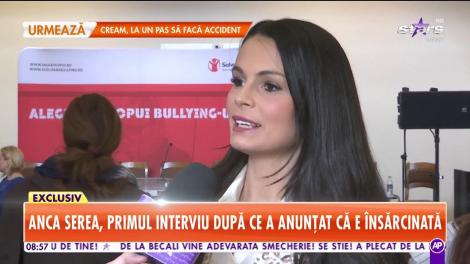 Anca Serea, primul interviu după ce a anunţat că e însărcinată