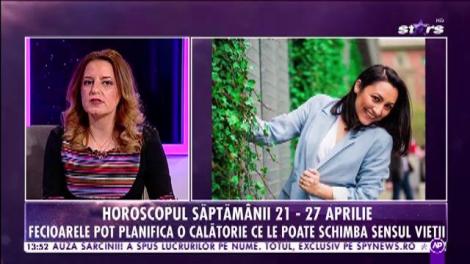 Horoscopul săptămânii 21-27 aprilie! Vărsătorii pot face achiziții de bunuri, de electrocasnice și electronice