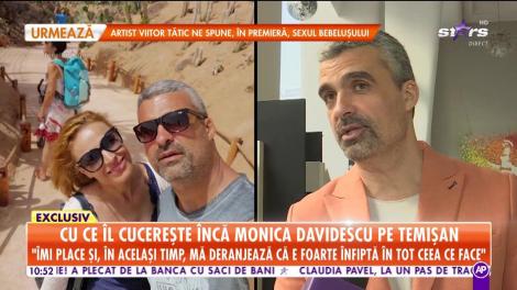 Cu ce îș cucerește încă Monica Davidescu pe Aurelian Temișan: Cei 24 de ani împreună au trecut repede, frumos, dar și cu greutățile lor