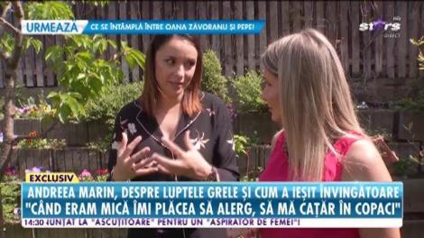 Andreea Marin se destăinuie: Gătesc mâncăruri tradiționale, la noi acasă