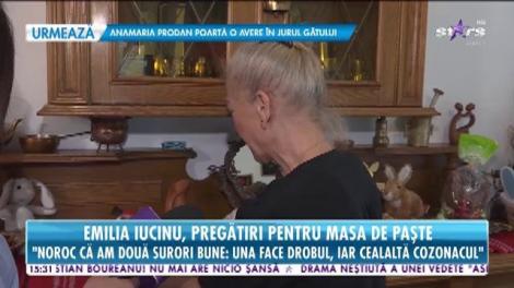 Emilia Iucinu a făcut ultimele pregătiri pentru masa de Paşte