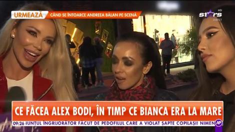 Ce făcea Alex Bodi, în timp ce Bianca Drăgușanu era la mare