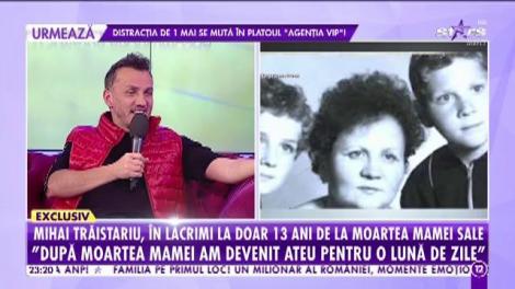 Mihai Trăistariu, în lacrimi la 13 ani de la moartea mamei sale: Sicriul mamei s-a răsturnat în ziua înmormântării