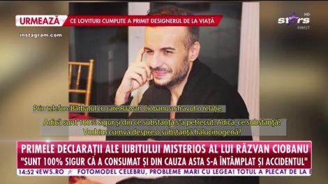 Primele declarații ale iubitului misterios al lui Răzvan Ciobanu