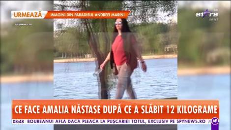 Ce face Amalia Năstase după ce a slăbit 12 kilograme