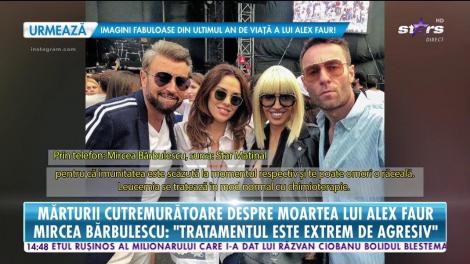 Noi detalii cutremurătoare despre Alex Faur! Ce le-a spus prietenilor săi, înainte de a muri. Mario Iorgulescu: „El știa”