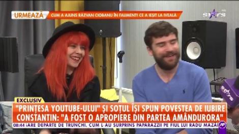 Ligia, prinţesa Youtube-ului și soțul ei își spun povestea de iubire. Constantin: Ne-am gândit să facem o nuntă mai atipică