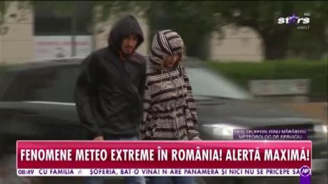 Alertă maximă! Fenomene meteo extreme în România: Continuă ploile, la munte avem și ninsori