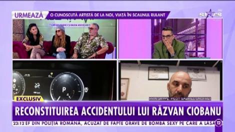 Reconstituirea accidentului lui Răzvan Ciobanu