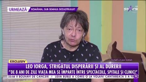 Leo Iorga, prima apariţie la TV, după intervenţia chirurgicală la care a fost supus! "Am vrut să abandonez"