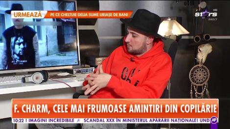 F. Charm, cele mai frumoase amintiri din copilărie. Persoana căreia îi mulțumește pentru tot ce este