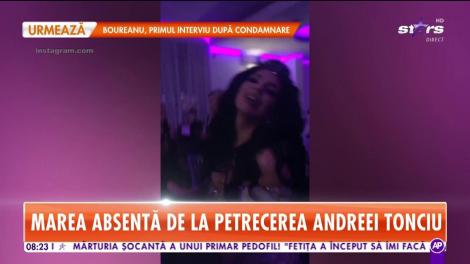 Andreea Tonciu, aniversată de zeci de vedete