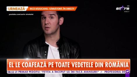 Povestea de viață a celebrului hairstilist Sorin Stratulat