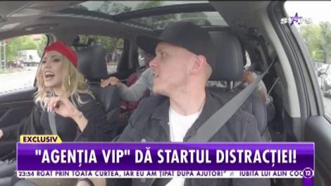 Majda si trupa Madinga au făcut show în trafic!