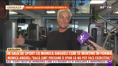 Monica Anghel trage tare la sală. Arată ca o puștoaică!