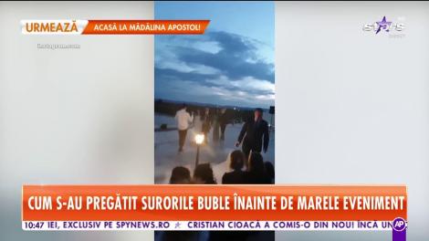 Lidia Buble, în lacrimi la nunta surorii sale