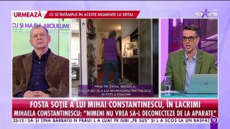 Mihai Constantinescu se zbate între viață și moarte! Mihaela, fosta soție a artistului: Mă bucur că are alături de el o femeie ca Simona