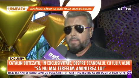 Star Matinal. Cătălin Botezatu, despre scandalul cu Iulia Albu: După ce moare un om, totul trebuie să dispară