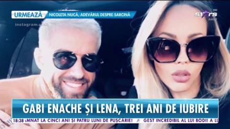Star News. Gabi Enache și Lena, trei ani de iubire. Cum a surprins-o fotbalistul pe superba lui soţie