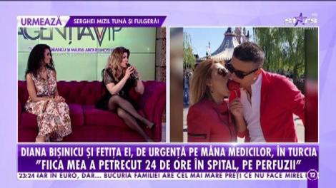 Diana Bișinicu și fetița ei, de urgență pe mâna medicilor, în Turcia