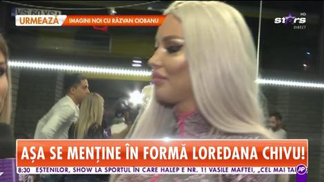 Nu aţi mai văzut-o niciodată într-o asemenea ipostază! Loredana Chivu face sala pe tocuri!