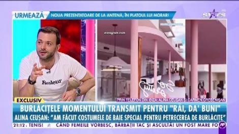 Cele mai urmărite femei din România, în exclusivitate la Răi da' buni. Alina Ceușan: Am făcut costumele de baie special pentru petrecerea de burlăcițe