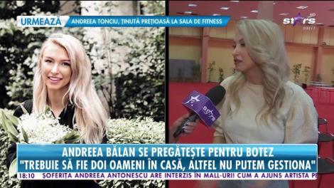 Andreea Bălan se pregătește de botezul micuței Clara. Va fi o mega petrecere, cu sute de invitaţi!