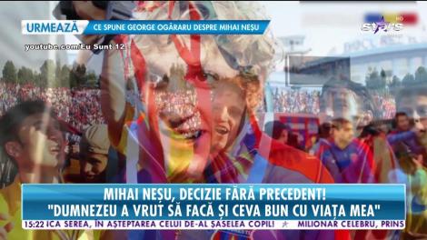 Mihai Neșu, decizie fără precedent: Accidentul m-a ajutat să mă descopăr pe mine