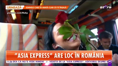 Asia Express are loc în România! Ruby a fost supusă provocărilor