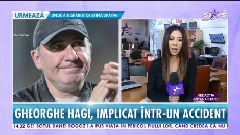 Gheorghe Hagi, implicat într-un accident