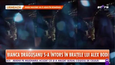 Bianca Drăgușanu s-a întors în brațele lui Alex Bodi