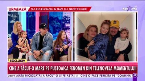 Răi da buni. Micuța femonem din serialul Fructul Oprit ne prezintă familia ei. Maria Nicole: Când eram mică, tata îmi aducea mereu câte o păpușă