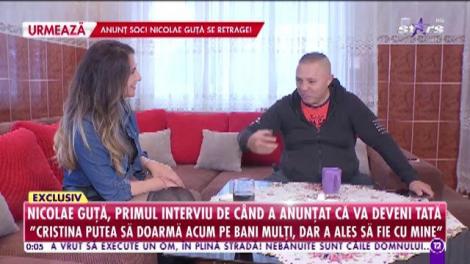 Nicolae Guţă, primul interviu înainte să devină din nou tată, în premieră, la "Agenţia VIP"!